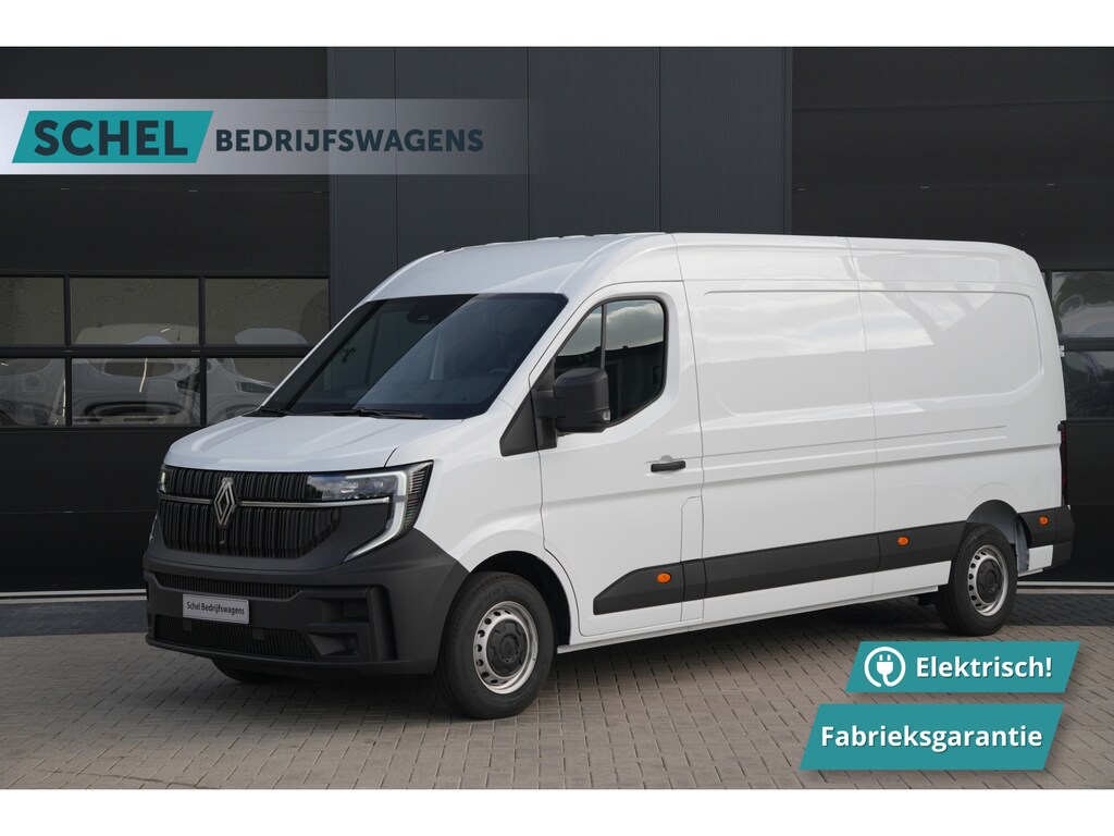 Renault Master E-Tech T35 L3H2 Advance Long Range 87 kWh 143pk - Navi - Camera - Betimmering - Trekhaak - 270 GR deuren - Rijklaar