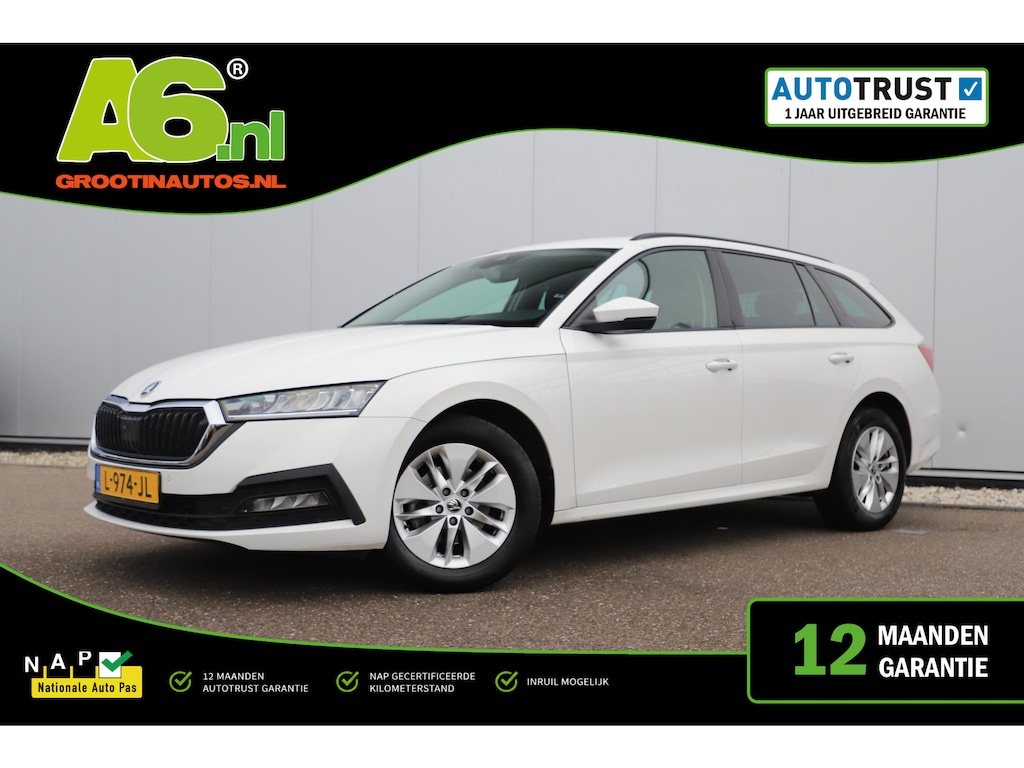 Skoda Octavia Combi 1.0 e-TSI Business Edition Automaat Virtual Cockpit LMV Navigatie Stoelverwarming Parkeersensor