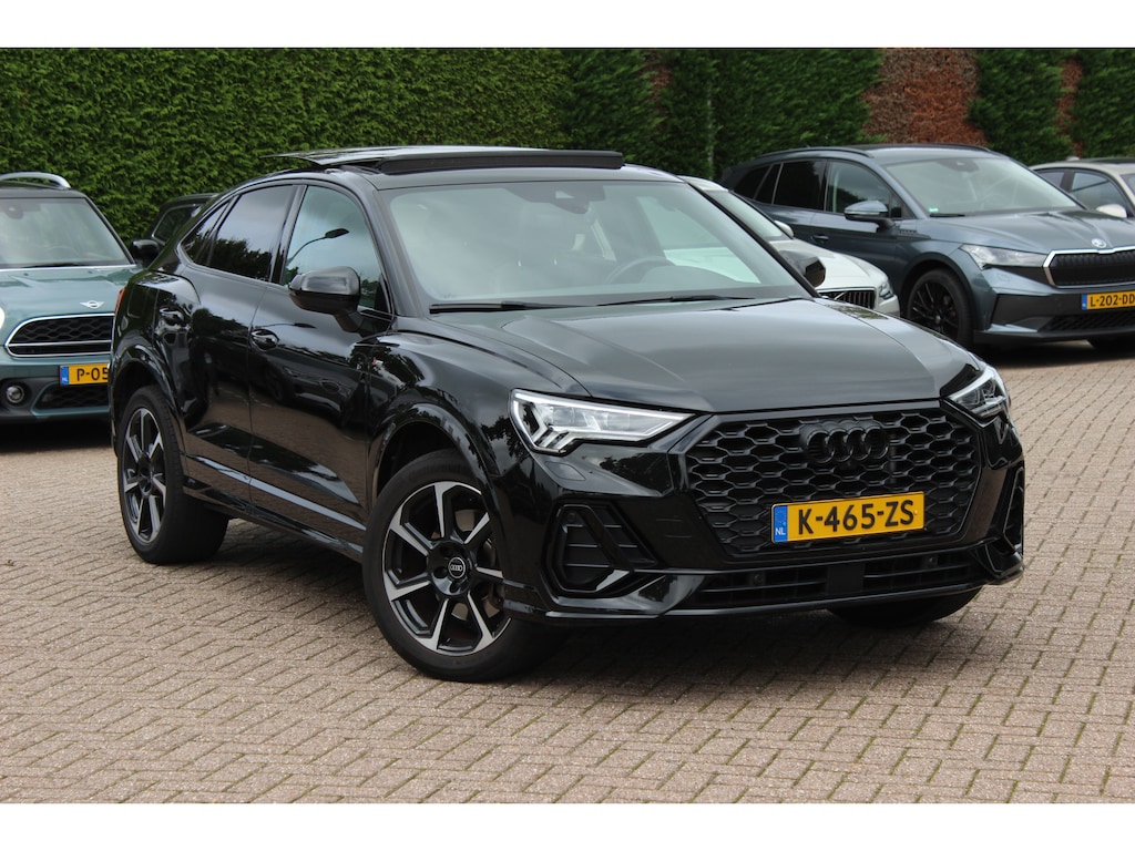 Audi Q3 Sportback 45 TFSI e S Edition / SOH 91% / Panoramadak / 360Camera / Matrix LED / Sfeerverlichting / 19'' / Keyless / Stoelverwarming / DAB / Cruise Control
