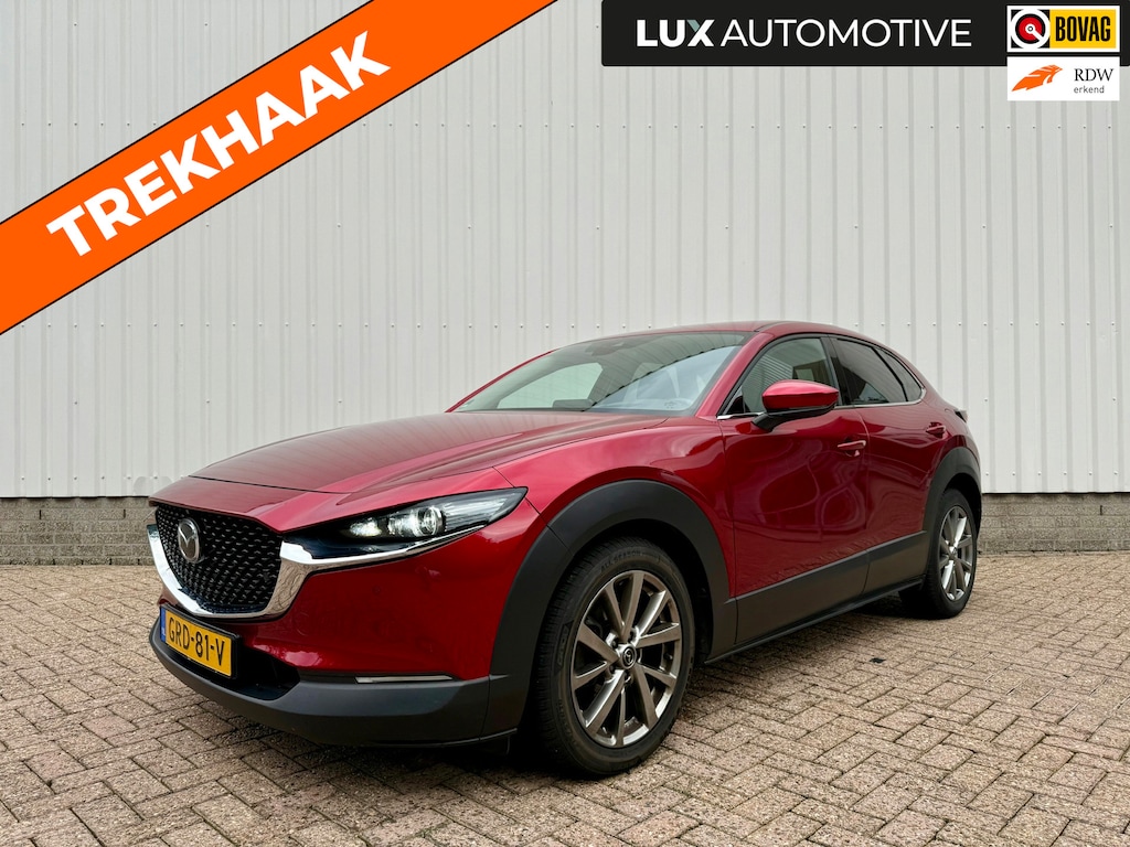 Mazda CX-30 2.0 e-SkyActiv-X M Hybrid Luxury, CarPlay, Bose, 360 camera, PDC, Leder, Trekhaak