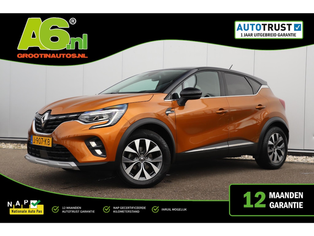 Renault Captur 1.3 TCe 130 Intens 130PK Automaat Half Leder Navigatie Achteruitrijcamera