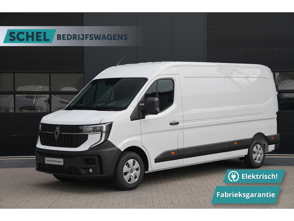 Renault Master E-Tech T35 L3H2 Advance Long Range 87 kWh 143pk - Navi - 1+1 - Camera - Betimmering - Stoelverwarming - Blind Spot - 270 GR deuren - Rijklaar