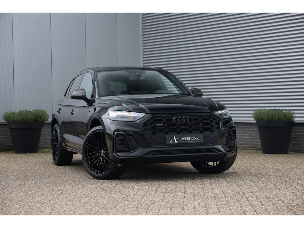 Audi Q5 55 TFSI e Quattro 367pk S-Line Black Pano|Trekh|Carbon|Elek stoel|B&O