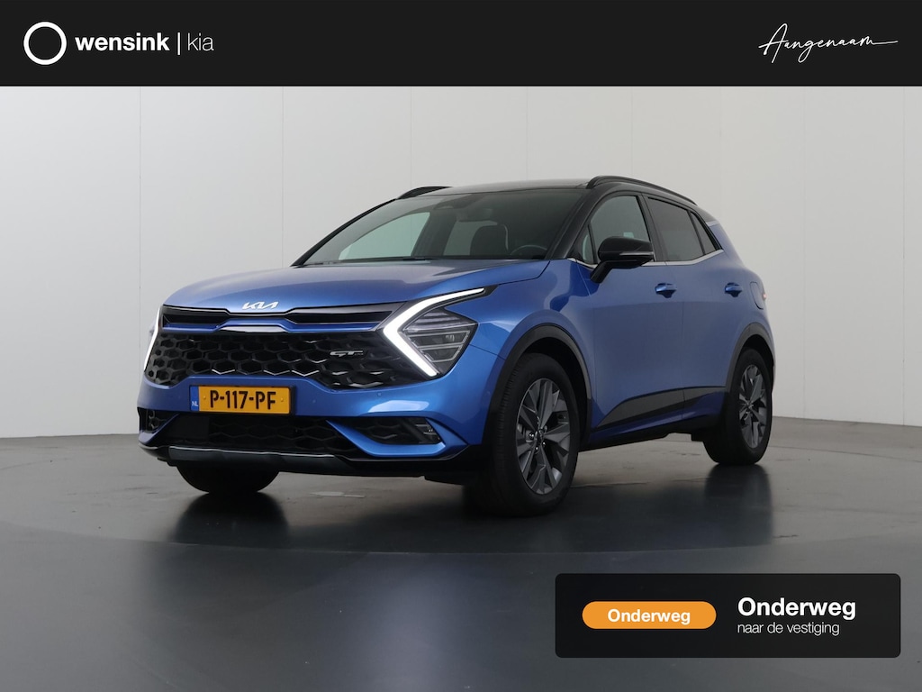 Kia Sportage 1.6 T-GDi Hybrid GT-PlusLine | Trekhaak Elektr. | Panoramadak | Harman/Kardon | Parkeercamera | Stoelverwarming/verkoeling | Keyless Go | Navigatie |