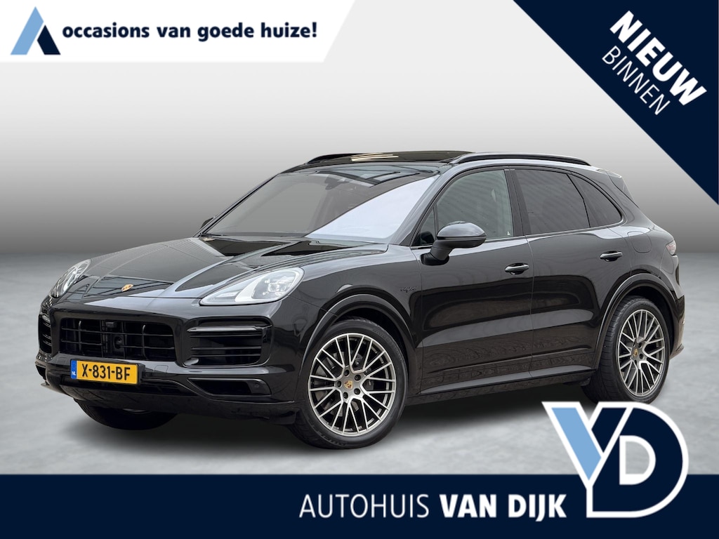 Porsche Cayenne 3.0 E-Hybrid Platinum Edition | Sport Uitlaat/Adapt.Cruise/Luchtvering/360° Camera/Head-Up/BTW
