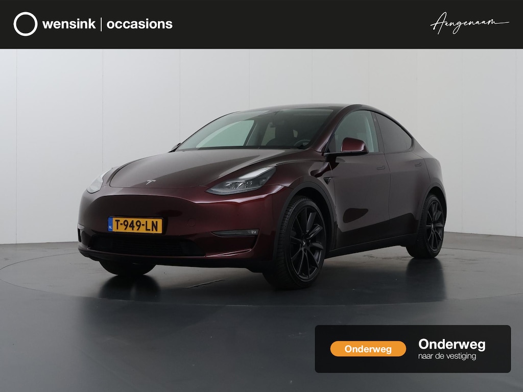 Tesla Model Y Long Range AWD 75 kWh | SOH 94% | Panoramadak | Lederen Bekleding | Camera | Adaptieve Cruise Control | Stoelverwarming |