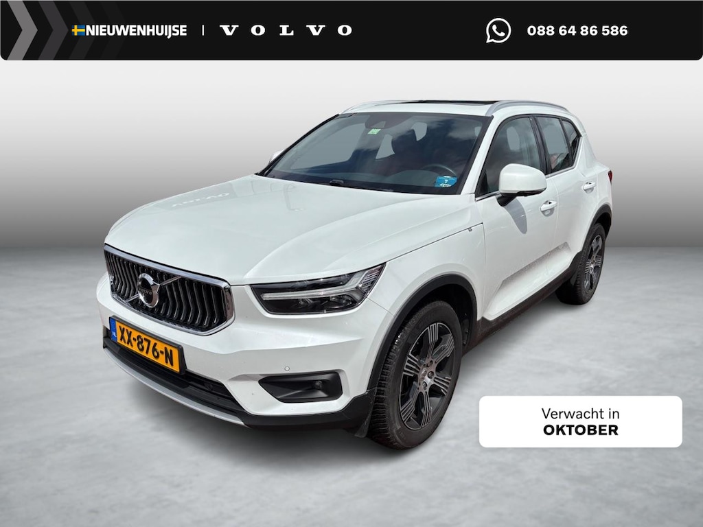Volvo XC40 2.0 T4 Inscription | Trekhaak | Panoramadak | 360 Graden Camera | Parkeersensoren | Keyless Entry | Elektrische Achterklep | Elektrisch Verstelbare Voorstoelen | Stoelverwarming | Cruise Control Adaptief | BLIS | Navigatie