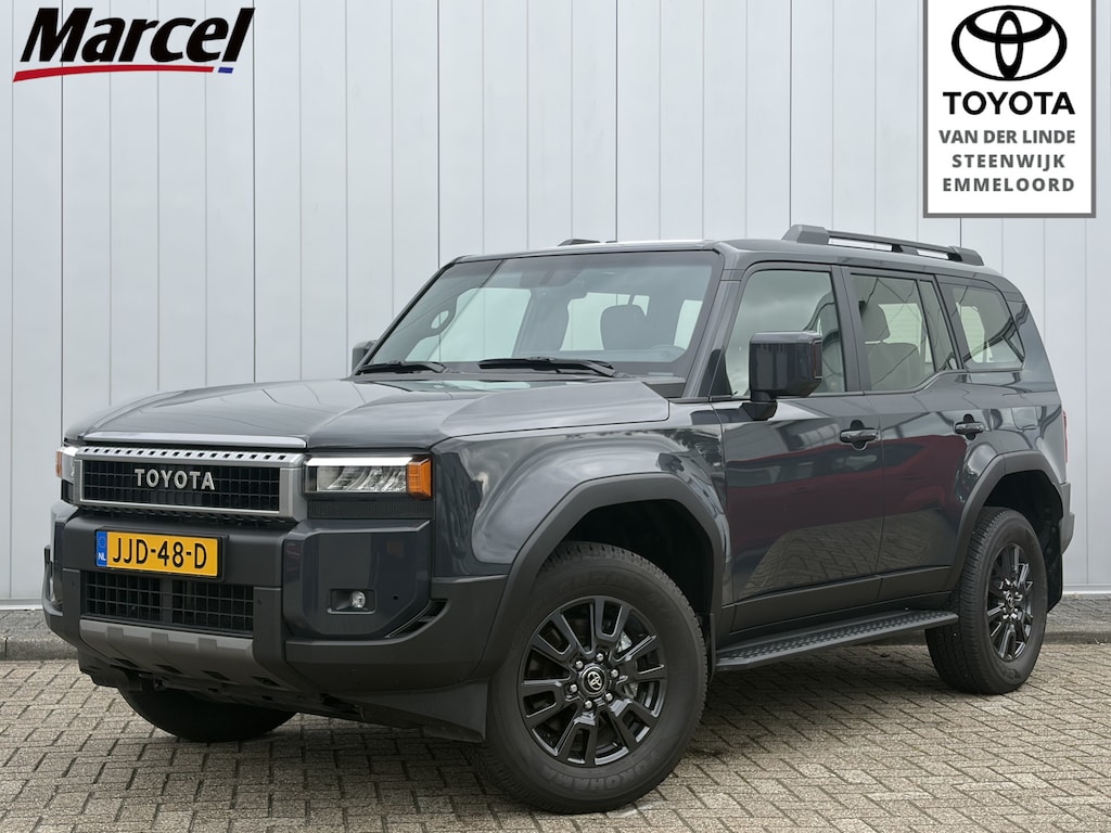 Toyota Land Cruiser Prado 2.4 Benzine Automaat 282PK 4WD 7 Persoons Pano Leder Geel Kenteken Margeauto