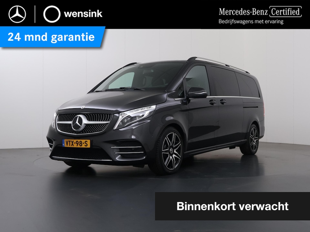 Mercedes-Benz V-klasse 250d | L3 XL | AMG | DUBBELE CABINE | NAVIGATIE | PARKEERCAMERA | 5-ZITS | LEDEREN BEKLEDING | STOELVERWARMING | TREKHAAK | AMG | CERTIFIED