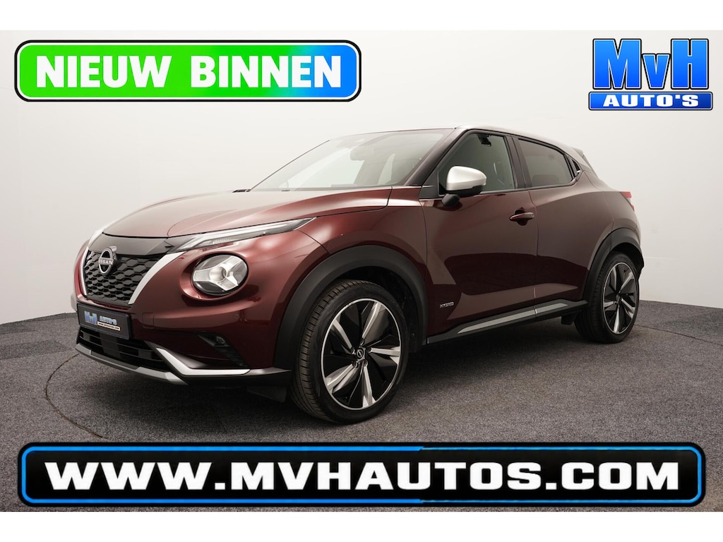Nissan Juke 1.6 Hybrid Tekna|TREKHAAK|360°CAM|STOEL/STUUR.VW