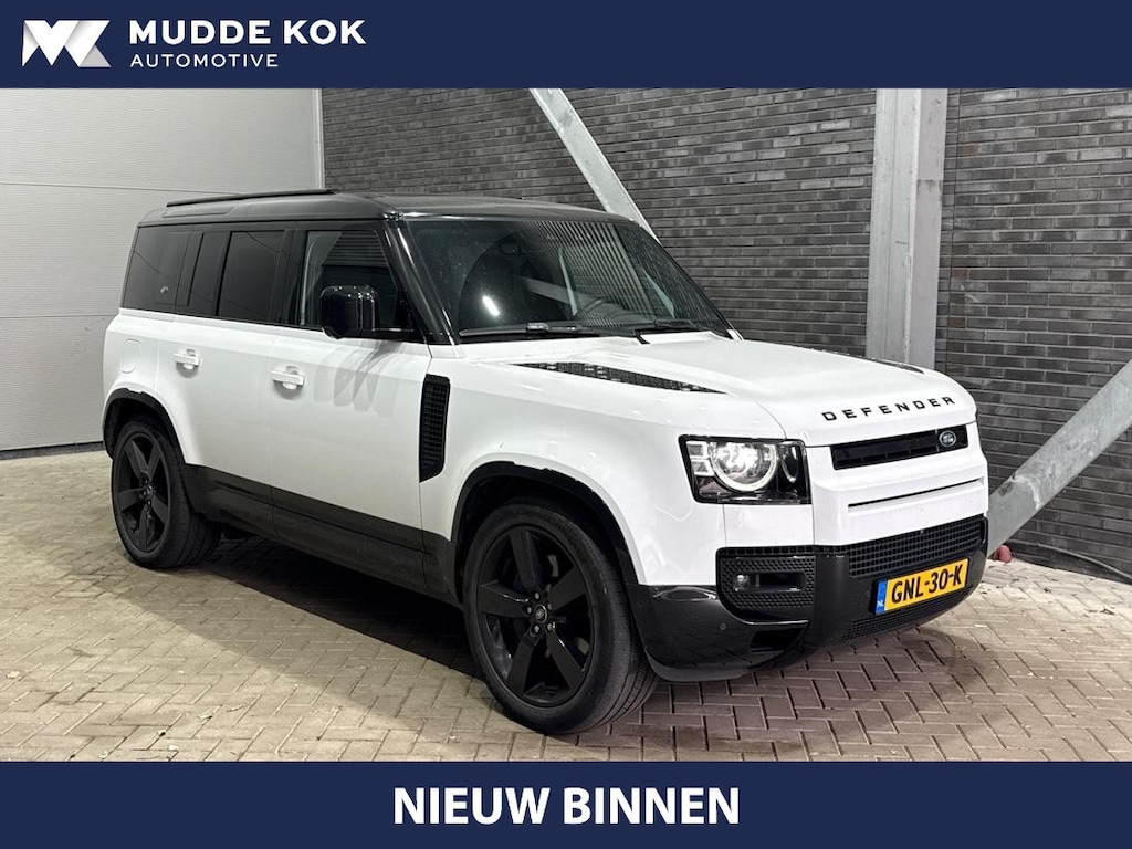 Land Rover Defender 110 2.0 P400e 110 SE | Luchtvering | Panoramadak | 360° Camera | Stoelventilatie | Trekhaak | Matrix LED | 22 Inch | ACC