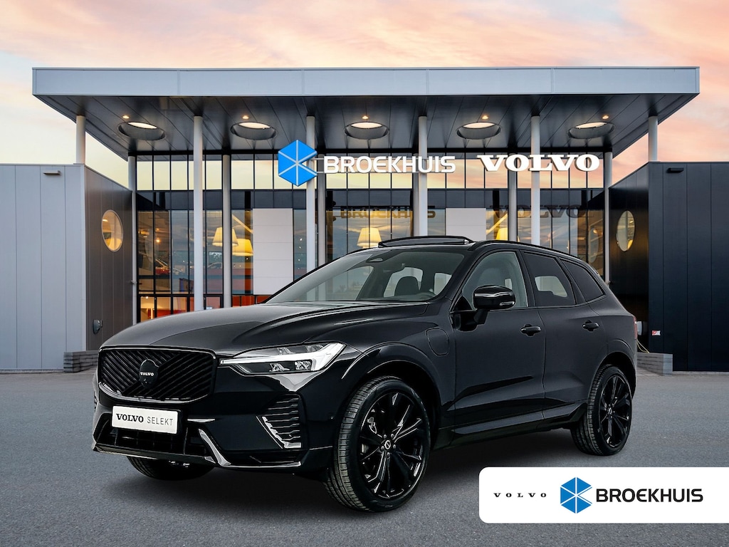 Volvo XC60 T6 Recharge Plus Black Edition | 21" | Panoramadak | Head-Up | 360 Camera | Getint Glas | Harman Kardon | Elektr. verst. Sportstoelen | Adaptieve Cruise | BLIS