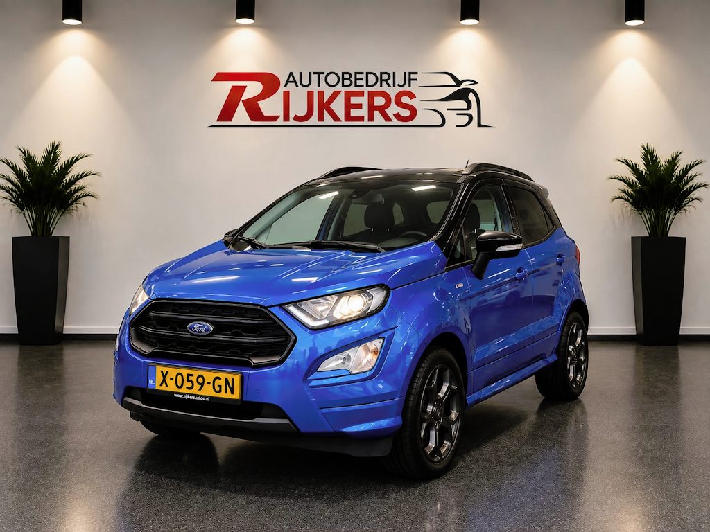 Ford EcoSport 1.0 EcoBoost ST-Line,Vewarmde Stoelen+stuur,Apple Carplay,Navigatie,Camera, Cruise Control