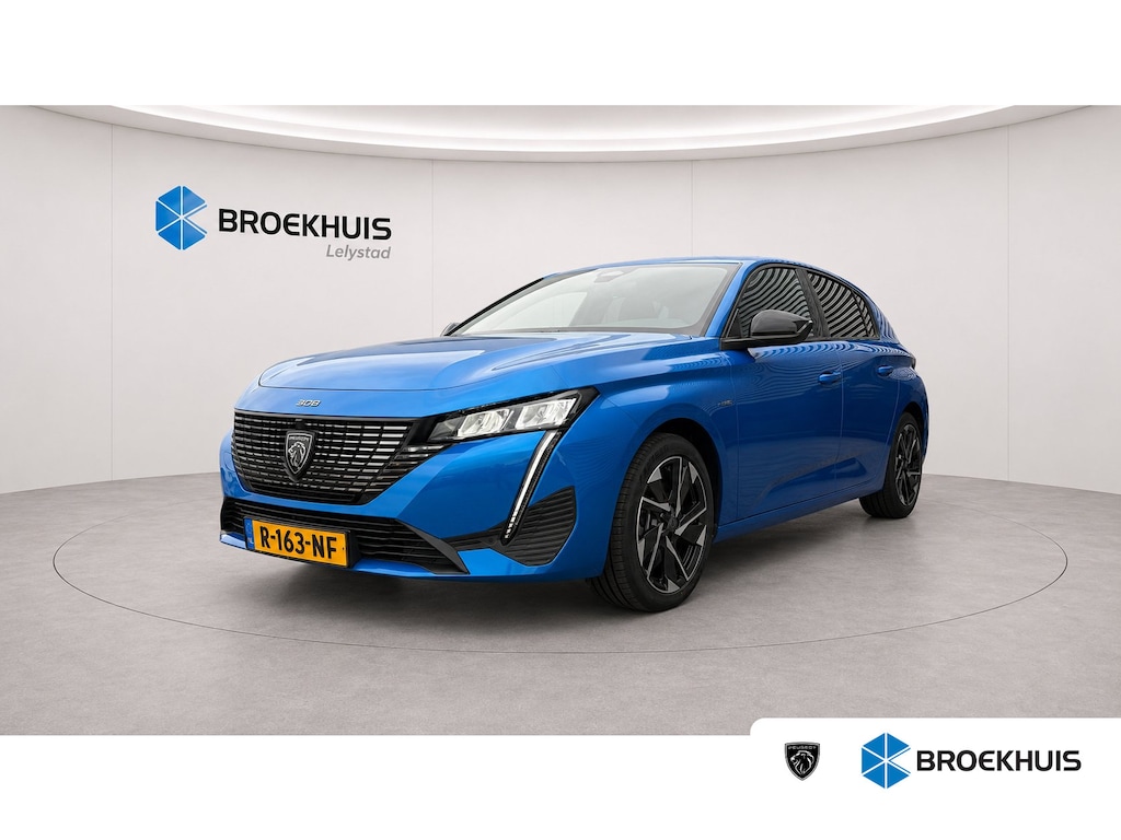 Peugeot 308 1.6 HYBRID 180PK ALLURE PACK BUSINESS AUTOMAAT / NAVI / LEDER / CLIMA / PDC / 17" LMV / CAMERA / KEYLESS / AFN. TREKHAAK / FULL-LED / WINTERPAKKET / BLUETOOTH / CRUISECONTROL !!