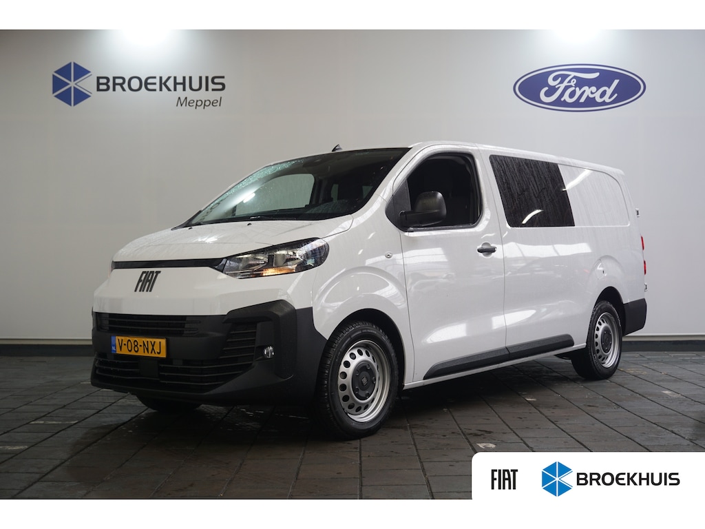 Fiat Scudo L3 Dubbel Cabine Basis | Achteruitrijcamera | Apple Carplay/Android Auto|telefoonintegratie premium | Cruise control