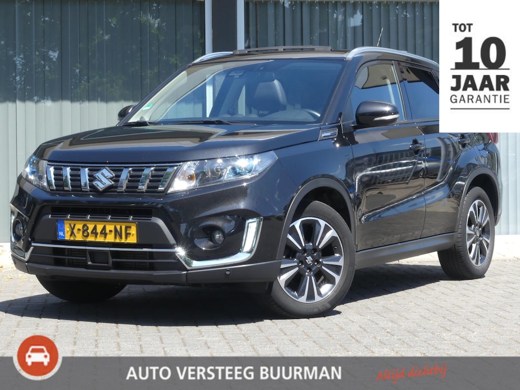 Suzuki Vitara 1.4 Boosterjet Stijl Automaat 140 PK Trekhaak, Panoramadak, Leder/Microvezel Bekleding, Navigatie