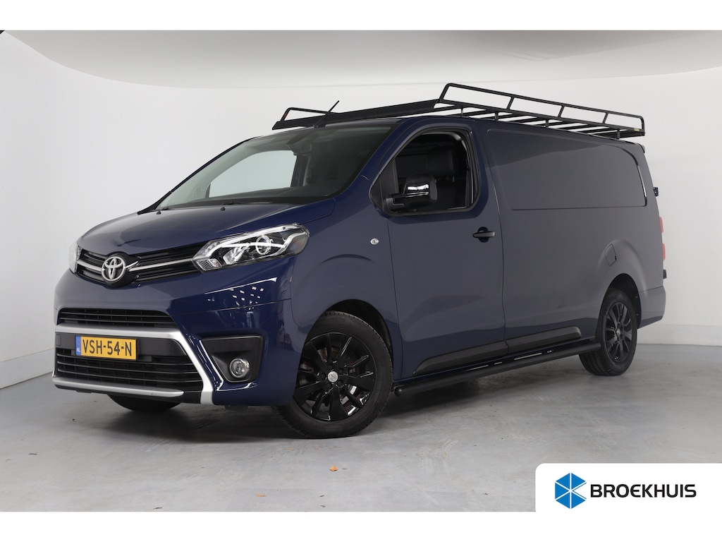 Toyota ProAce Worker Long 2.0 D-4D 145pk Black Line | Automaat | Trekhaak | Leder | Navigatie | Climate Controle | Apple Carplay & Android Auto |