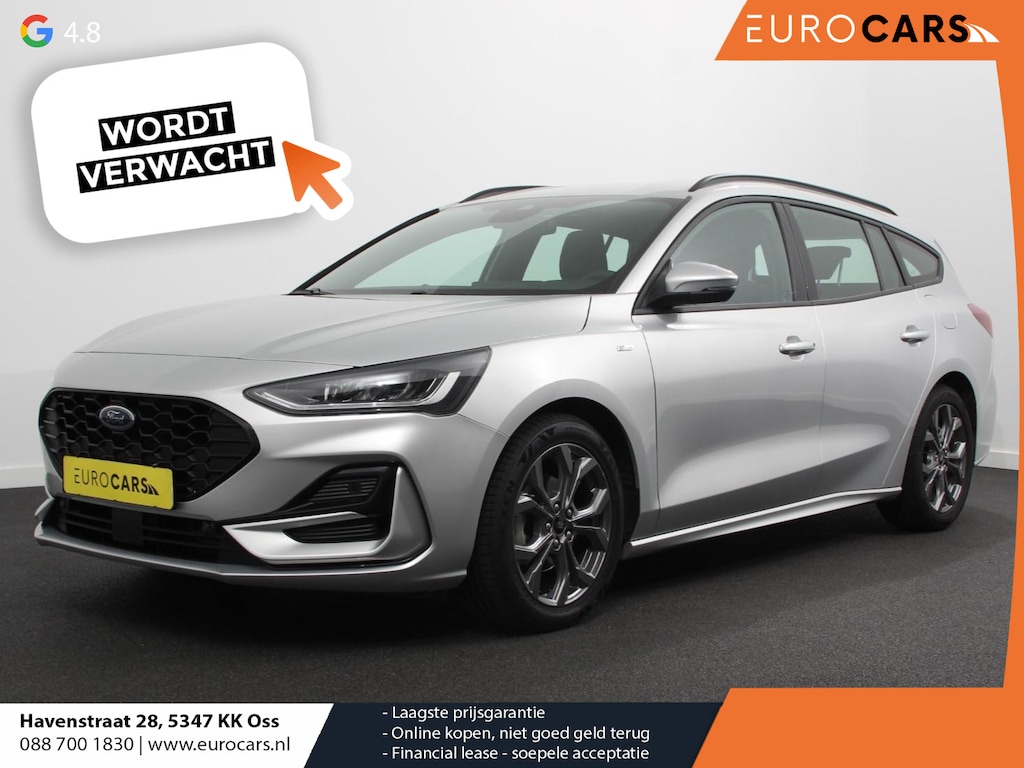 Ford Focus Wagon 1.0 125pk Hybrid Automaat ST Navigatie Climate control Cruise control Apple Carplay/Android Auto Lichtmetalen velgen Parkeersensoren Led Matrix koplampen