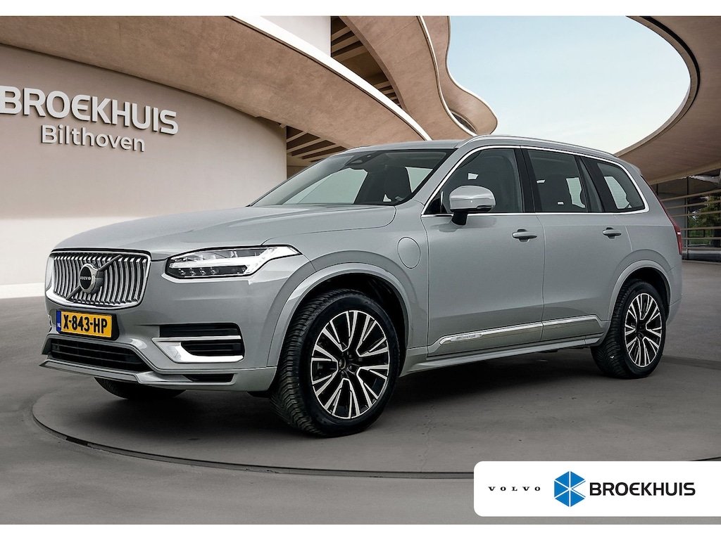 Volvo XC90 2.0 T8 Recharge AWD Core Bright | Trekhaak | BLIS | PDC V+A en Camera | Lederen bekleding | Stoel + Stuurverwarming |