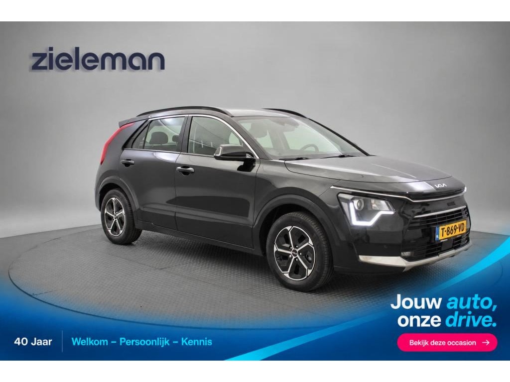 Kia Niro Hybrid 1.6 GDi DynamicLine - Digitaal Cockpit, Carplay, Camera, Half Leer, Stoelverw.Trekhaak