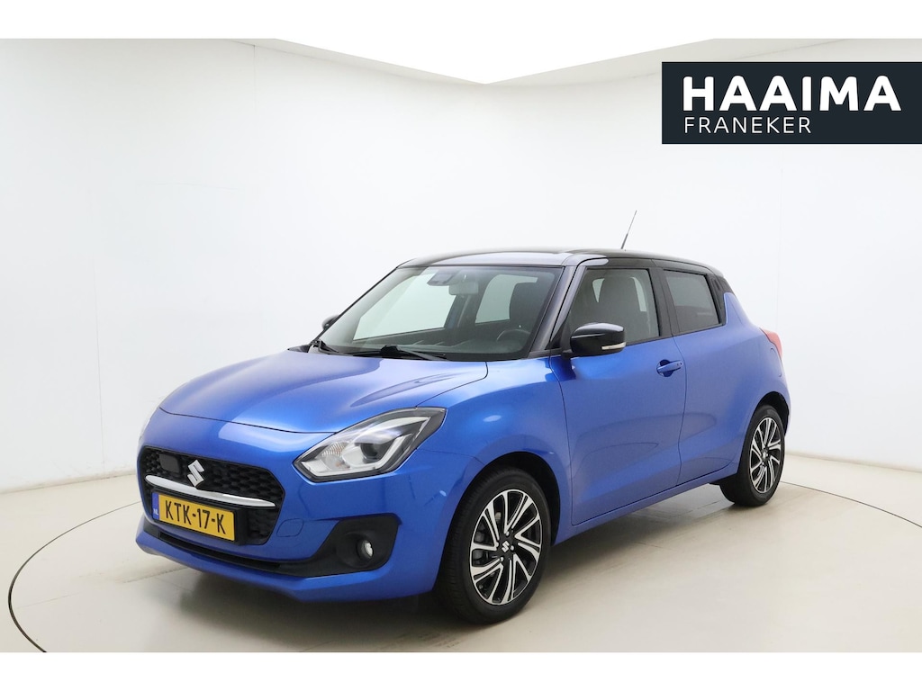 Suzuki Swift 1.2 Style Smart Hybrid 83pk | Navigatie | Camera | Climate Control | Stoelverwarming | Cruise Control Adaptief | Lichtmetalen Velgen | Weinig Kilometers