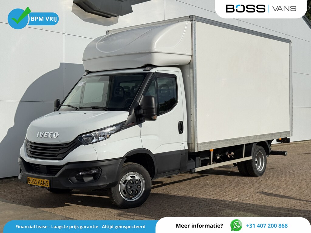 IVECO Daily 35C16 3.0 160PK Bakwagen Laadklep Zijdeur Camera Climate Control Bluetooth Luchtgeveerde stoel Meubelbak Koffer