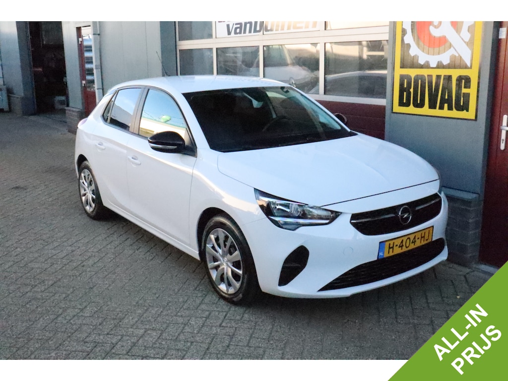 Opel Corsa 1.2 Edition O.a: PDC, Carplay, Airco, Cruise, Nieuwe riem, Rijklaar, Etc. All-in prijs!