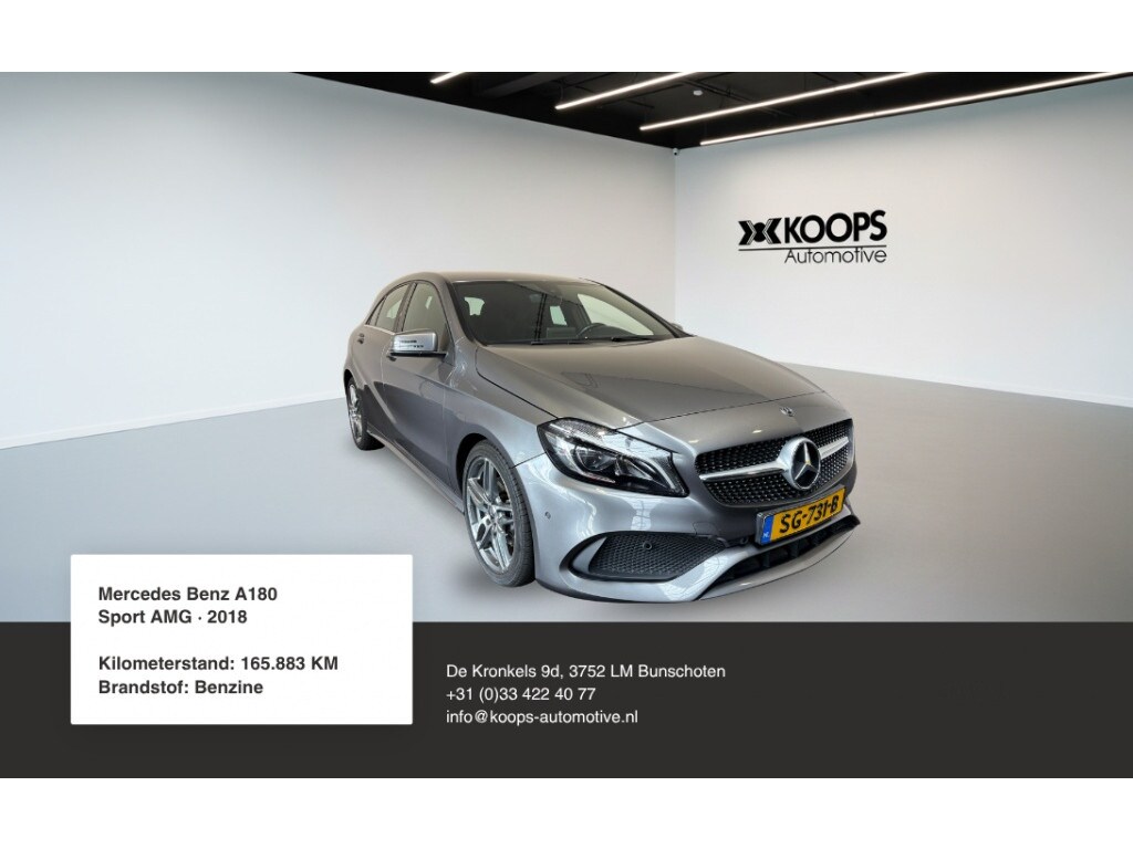 Mercedes-Benz A-klasse 180 Sport Edition Automaat | Navigatie | Camera | Cruise Control | AMG line