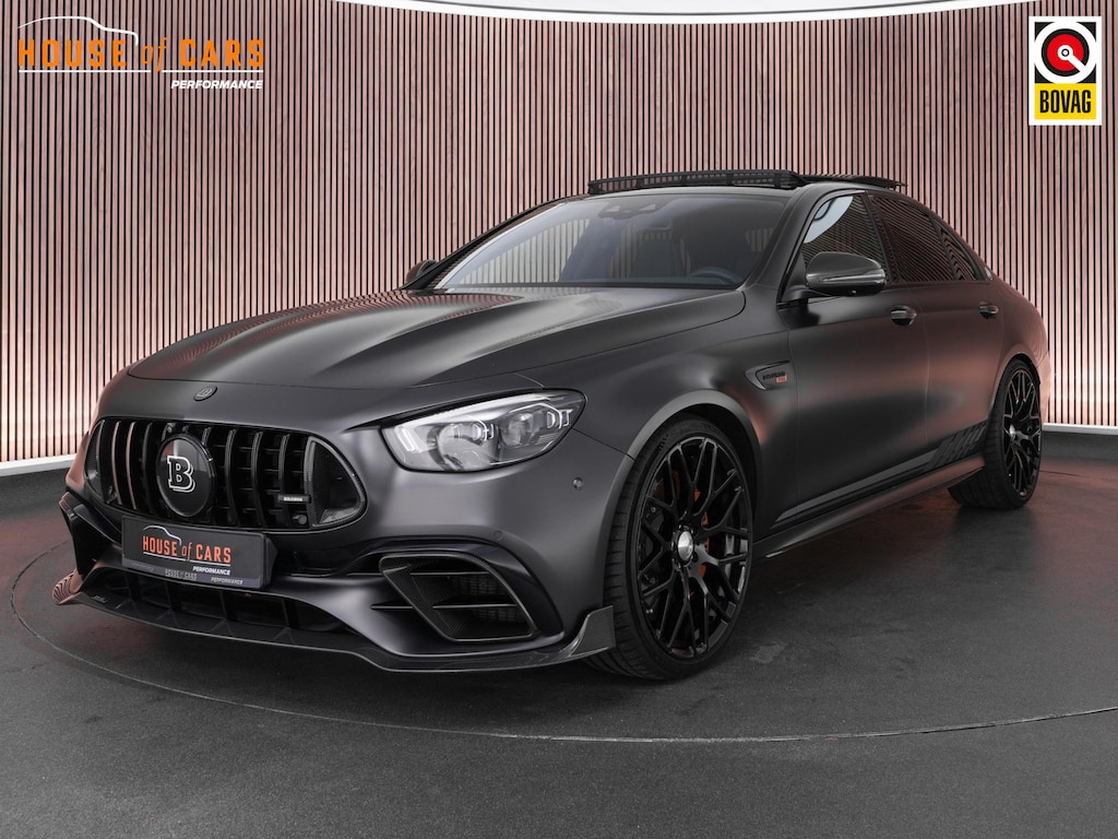 Mercedes-Benz E-klasse 63S AMG BRABUS 700 4MATIC+ Final edition |org. BRABUS|schaalstoelen|keramisch|Burmester|carbon|pano|head-up|blind spot|360 camera|memory|stoelverwarming & verkoeling|