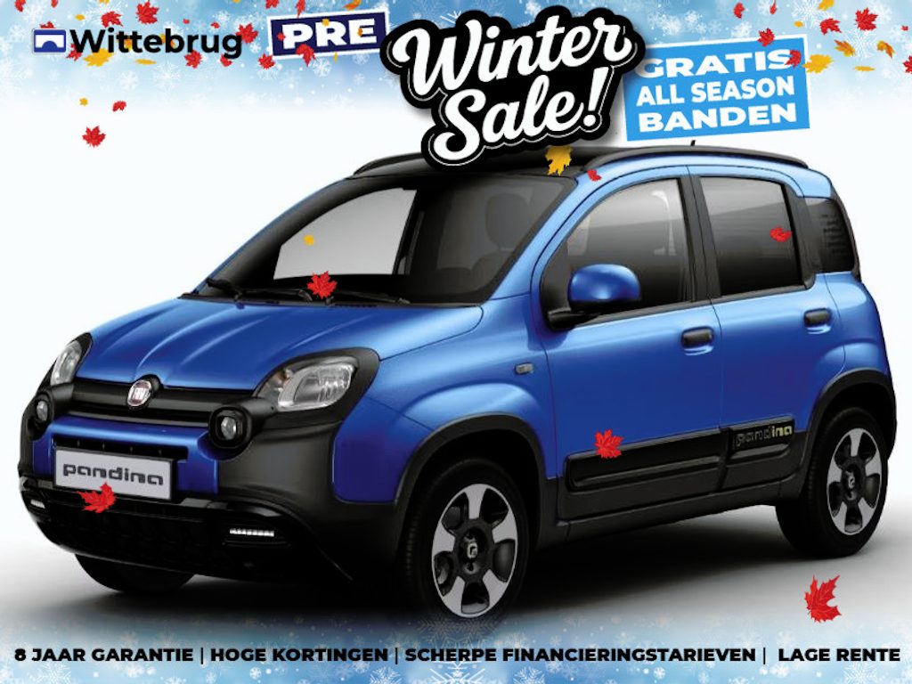 Fiat Panda 1.0 Hybrid Pandina Cross DIRECT RIJDEN - RIJKLAAR - 8 JAAR GARANTIE
