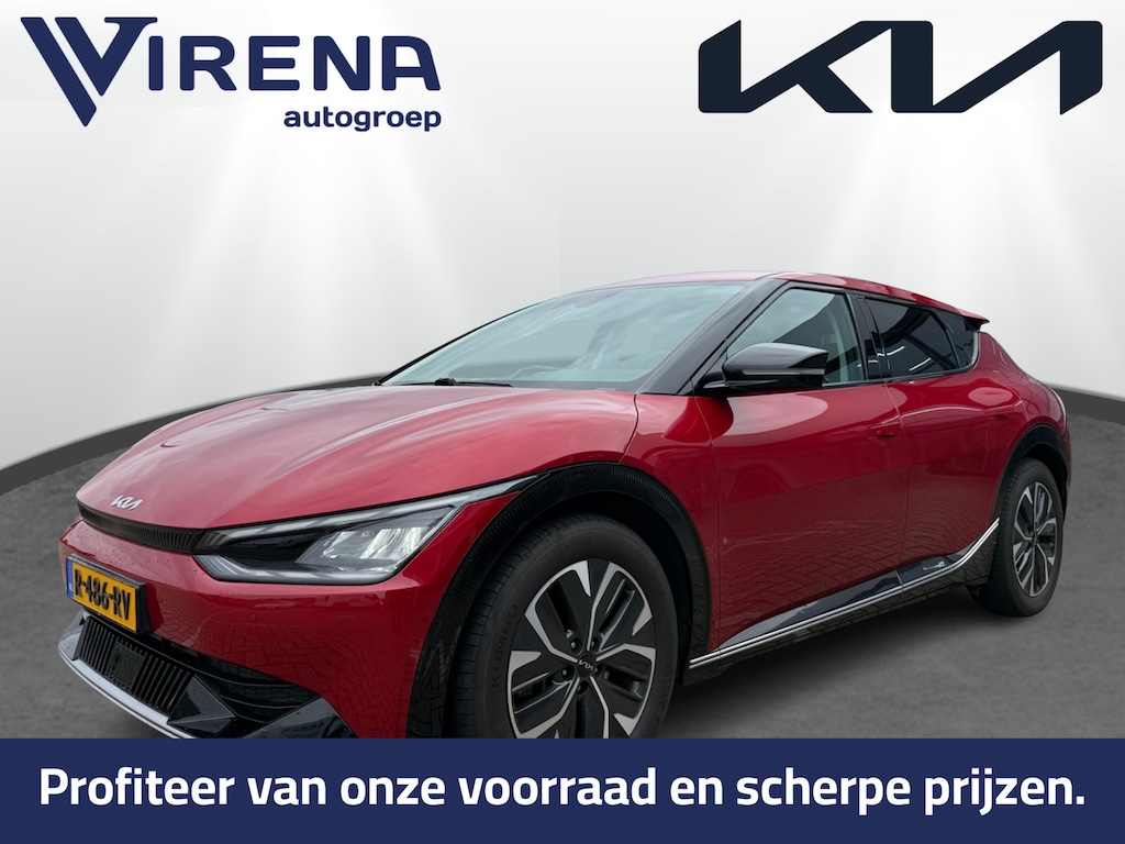 Kia EV6 Plus 77.4 kWh Navigatie - Achteruitrijcamera - Stoelverwarming - Stuurverwarming - Stoelventilatie - Fabrieksgarantie t/m 2029