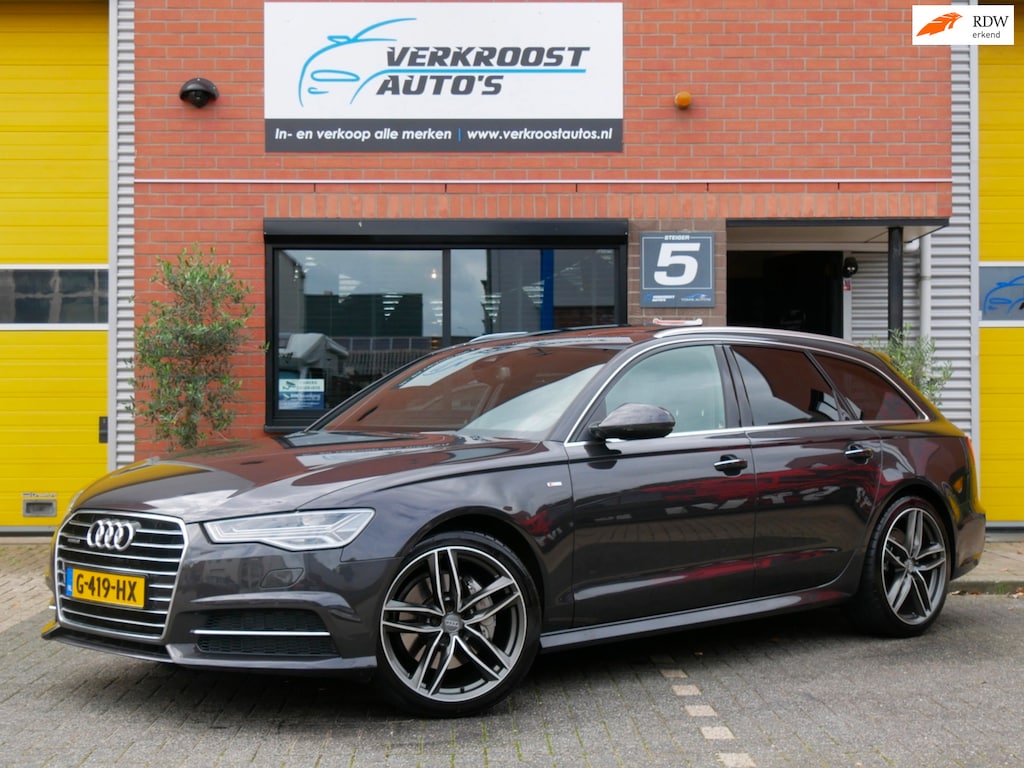 Audi A6 Avant 2.0 TFSI quattro Adrenalin Sport. stoel verwarm/koel. pano. standkachel