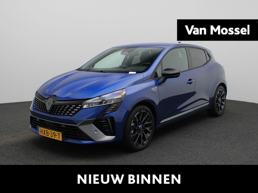 Renault Clio 1.6 E-Tech Full Hybrid 145Pk esprit Alpine | Navigatie | Draadloze Apple & Android Carplay | Parkeersensoren & Achteruitrijcamera | Adaptieve Cruise Control | Dodehoek Detectie | Keyless Entry | DAB |