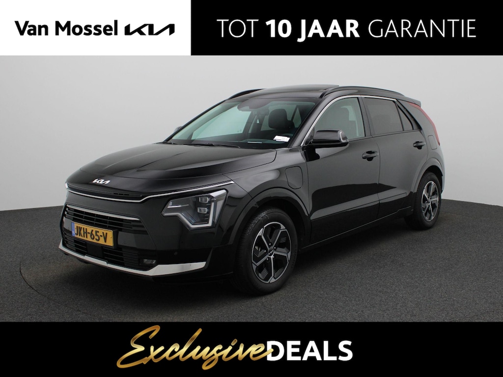 Kia Niro Hybrid 1.6 GDi PHEV DynamicPlusLine Navi | Cruise | Leder | Stoel + Stuurverwarming | Open Dak | Keyless | Plug-Inn