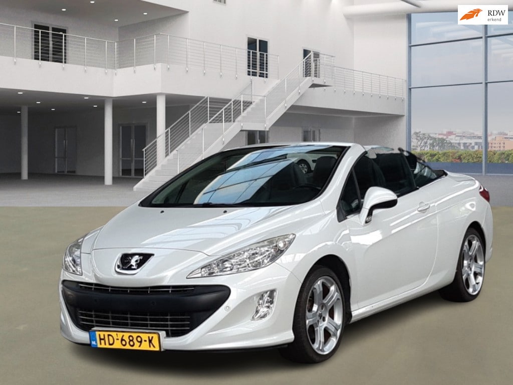 Peugeot 308 CC 1.6 THP Noir & Blanc CABRIO PSENSOR LEDER CRUISE 2 X SLEUTELS