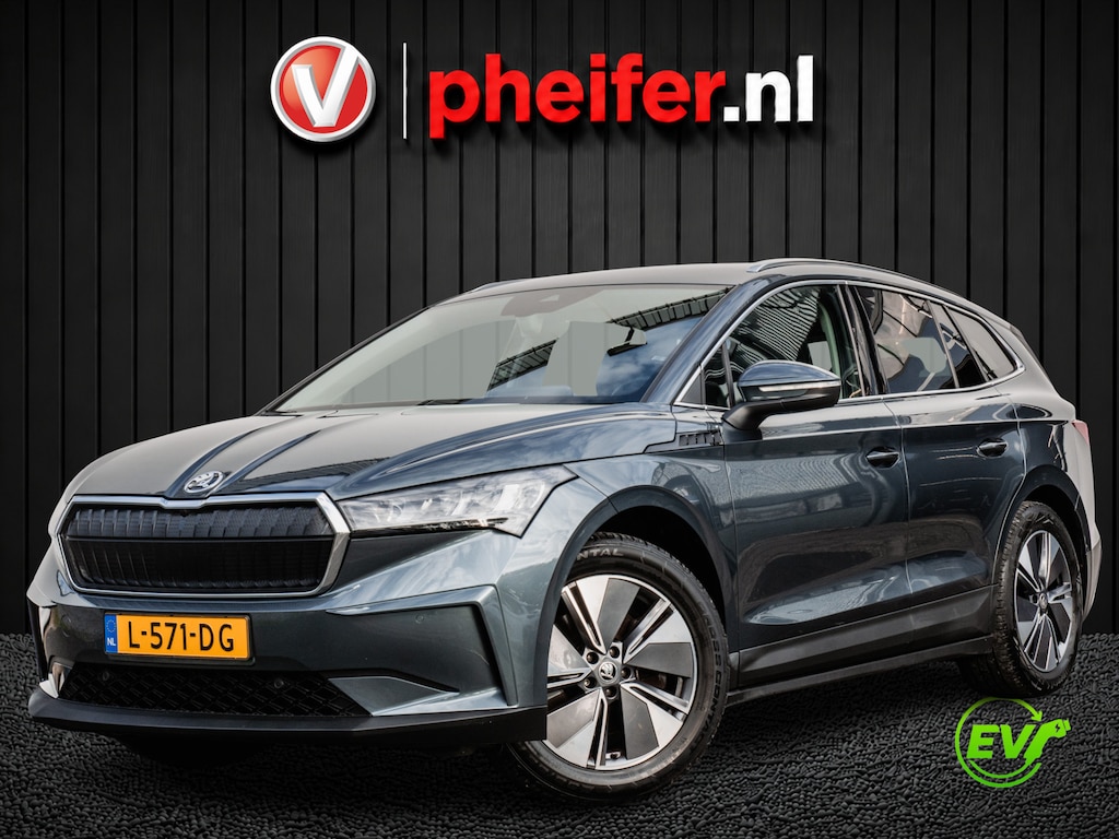 Skoda Enyaq iV 80 SOH 92% Stuurverwarming/ Camera/ Navigatie/ Carplay/ Blindspot/ Elektr. best. stoel