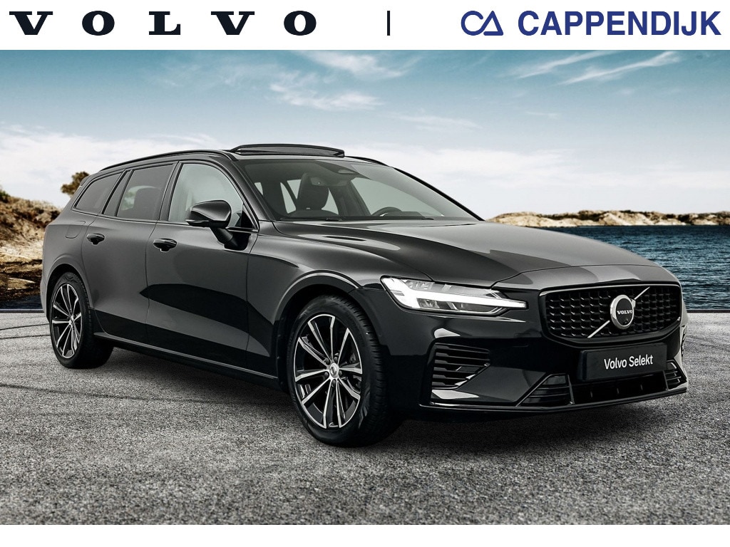 Volvo V60 T8 455PK Recharge Plus Dark| Pano| HUD| Trekhaak| 360Camera