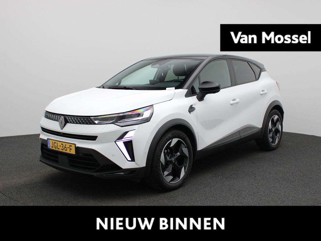 Renault Captur 1.8 E-Tech full hybrid 160Pk techno | Google Navigatie | Apple Carplay/Android Auto | Parkeersensoren Voor & Achter | 360 Camera | Adaptieve Cruise Control | Licht & Regen Sensor | Privacy Glass |