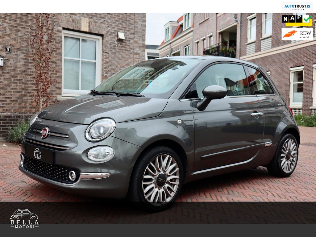 Fiat 500 0.9 TwinAir Lounge | RIJKLAARPRIJS | Navigatie | Panoramadak | NAP