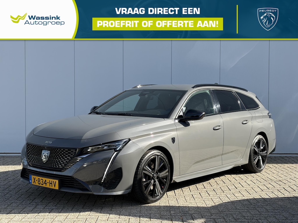 Peugeot 308 SW 1.6 Plug-in Hybrid 180 GT | Navigatie | 360* Camera | vol Leder | Massagestoelen | CarPlay | Focal Audio | KeyLess |
