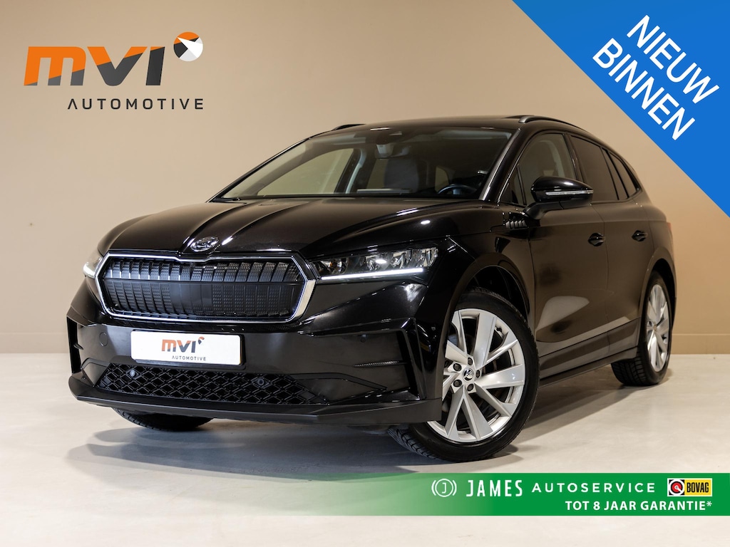 Skoda Enyaq iV 60 SOH 91% / 180pk / Panorama dak / Trekhaak / Warmtepomp / Dodehoek herkenning /