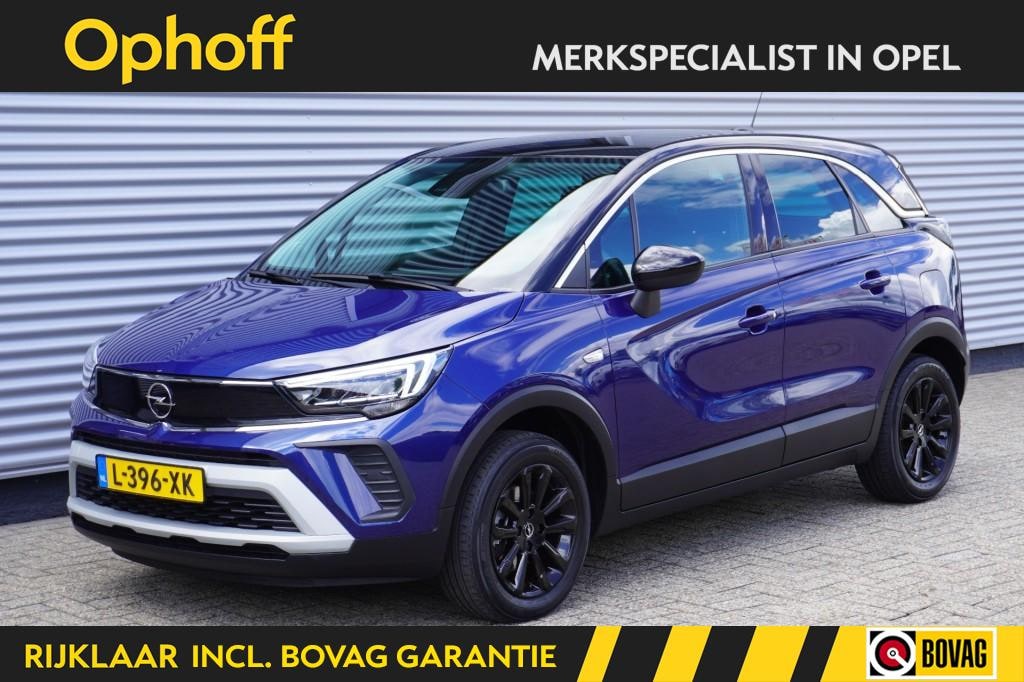 Opel Crossland 1.2 Turbo 130pk Elegance Automaat / 1e eigenaar / Camera / Navigatie / Zwart dak