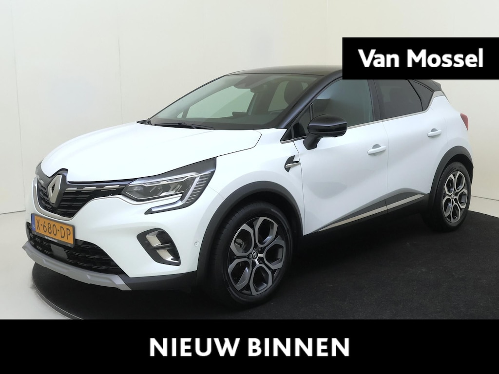 Renault Captur 1.6 E-Tech full hybrid 145 techno | 1e Eigenaar | Navigatie | 360 Camera | Automatische inparkeer. | Stuur verwarm. | Adaptief cruise. | 18'' LM Velgen