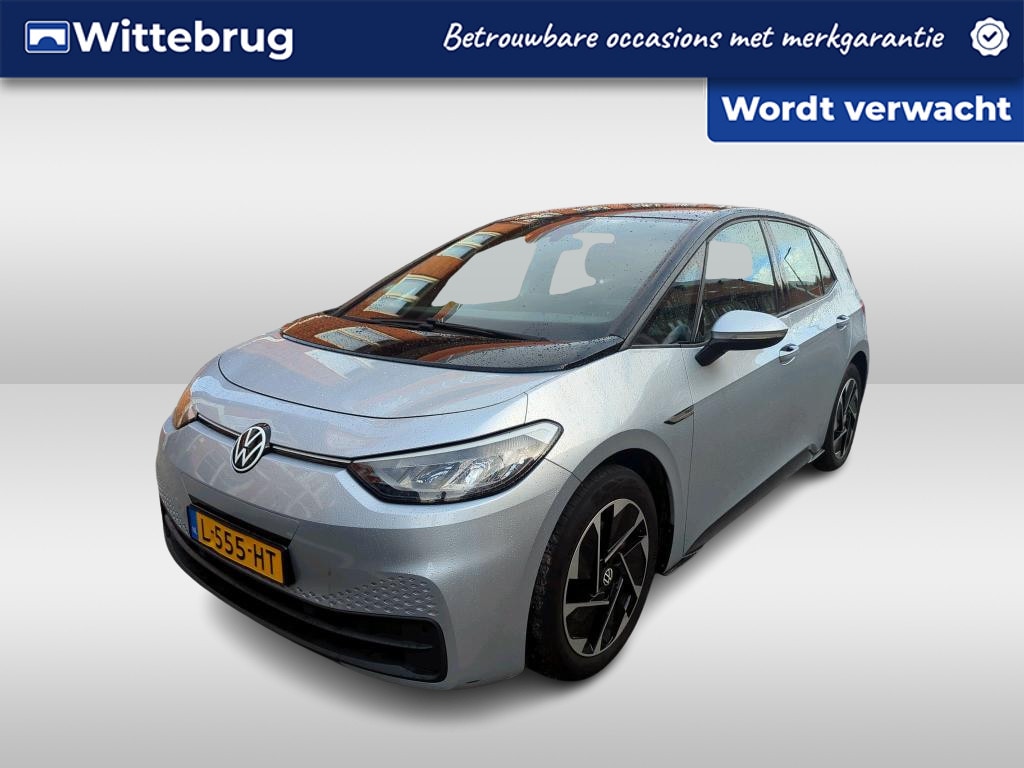Volkswagen ID.3 Pro 58 kWh / SOH 89%/ AUTOMAAT/ 204 PK/ ADAPTIVE CRUISE/ PARKEER SENSOREN/ STOELVERWARMING/ DIGITAL DASH/ RIJ-MODI/ NAVI/ CLIMA/ 18'' LMV