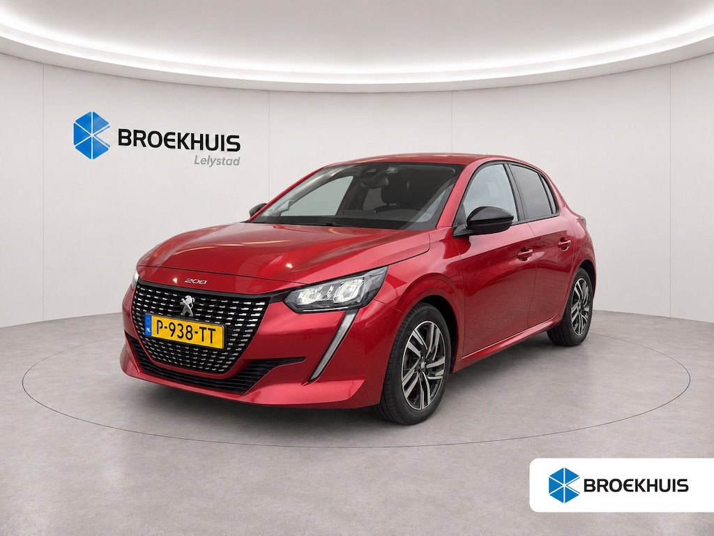 Peugeot 208 1.2 PURETECH 100PK ALLURE PACK / NAVI / LEDER / CLIMA / FULL-LED / PDC / 16" LMV / APPLE CARPLAY / CAMERA / KEYLESS / CRUISECONTROL !!