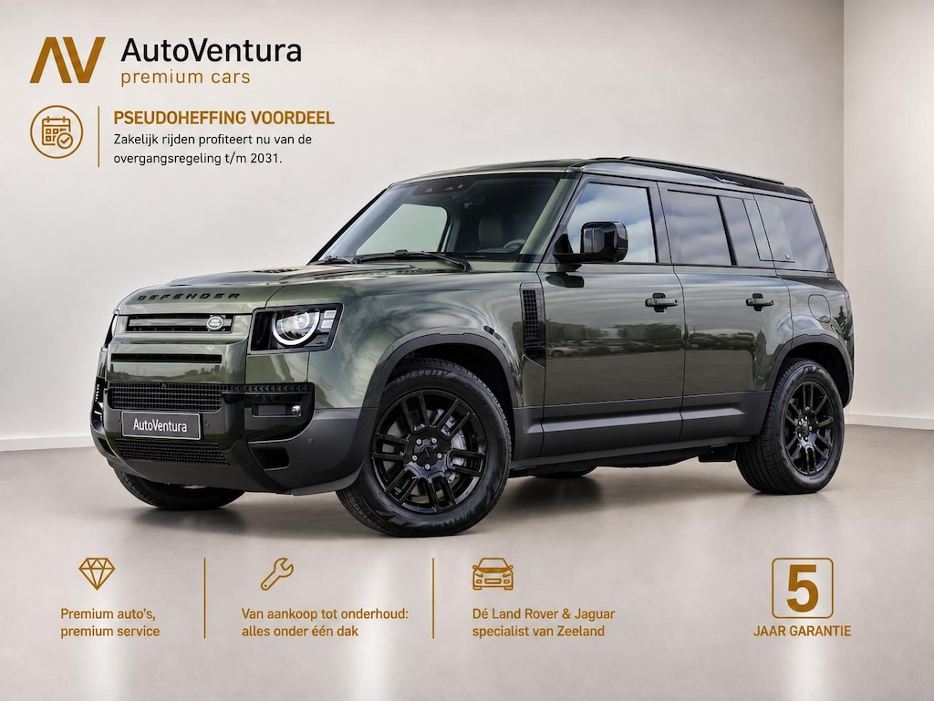 Land Rover Defender 110 2.0 P300e 110 S | Cold Climate | Schuif-/kantel Panorama dak | Trekhaak | NP 104.526