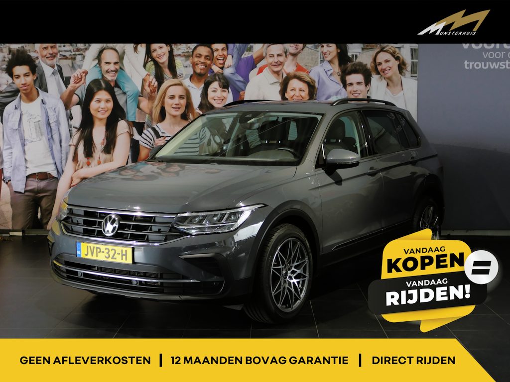 Volkswagen Tiguan 1.5 TSI Life Business - Navi - Stuur en stoelverw - Sensor V+A