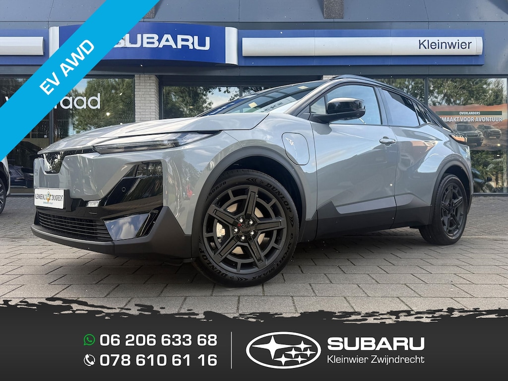 Subaru Uncharted 77 kWh 343pk AWD 4E-xperience+ | Cement Gray Two Tone Black | Nieuw | 8 jaar fabrieks garantie