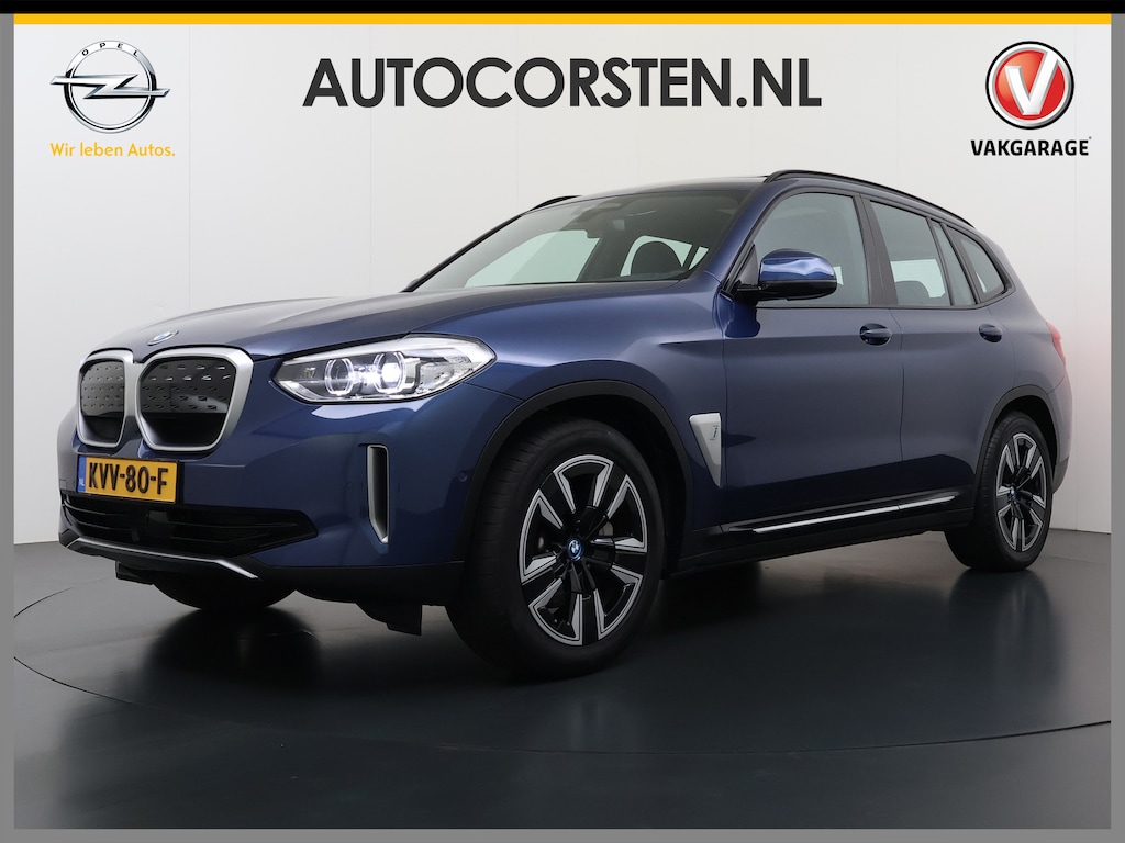 BMW iX3 Panoramadak SOH 99% Leder Adap.Cruise Camera Apple Carplay Android Auto 3-Zone Ecc Executive 80kWh Elek.Achterklep Adaptief onderstel Stoelverwarming Pdc Lmv Led Elek.Stoelen Isofix Bluetooth
