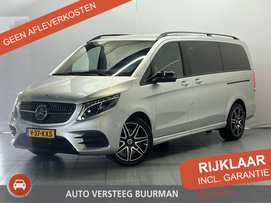 Mercedes-Benz V-klasse 300d Lang Avantgarde Edition Dubbele Cabine, Leder, Stoelventilatie, Burmester Audio, Panodamadak